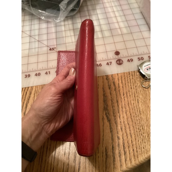 Gucci‎ Wallet Leather Snap Closure Bifold Clutch - Picture 8 of 10